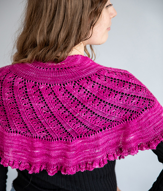 Shattered Sun Shawl