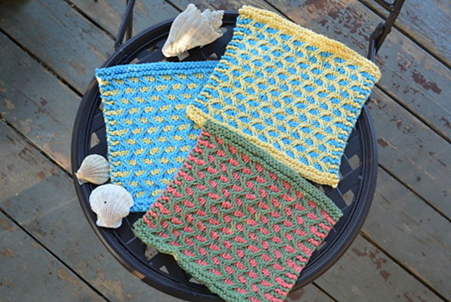 Sea Oats Washcloth
