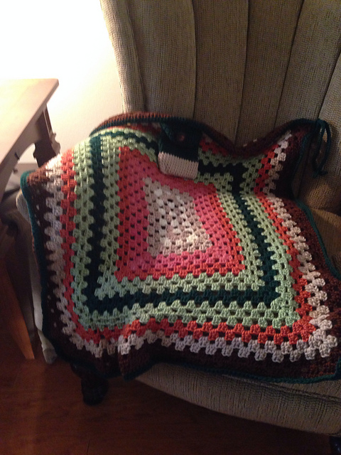 Charity Lapghan with Attached Pocket