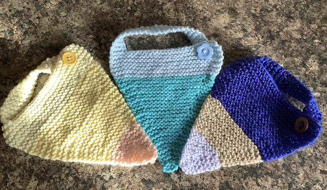 Scrappy Bandana Style  Bib