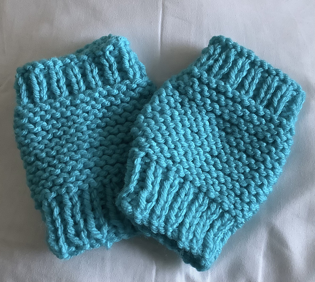 Chunky Fingerless Mitts