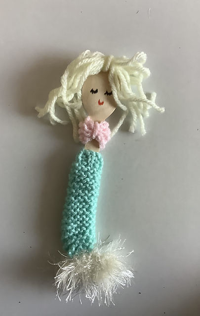 Mermaid Spoon Puppet
