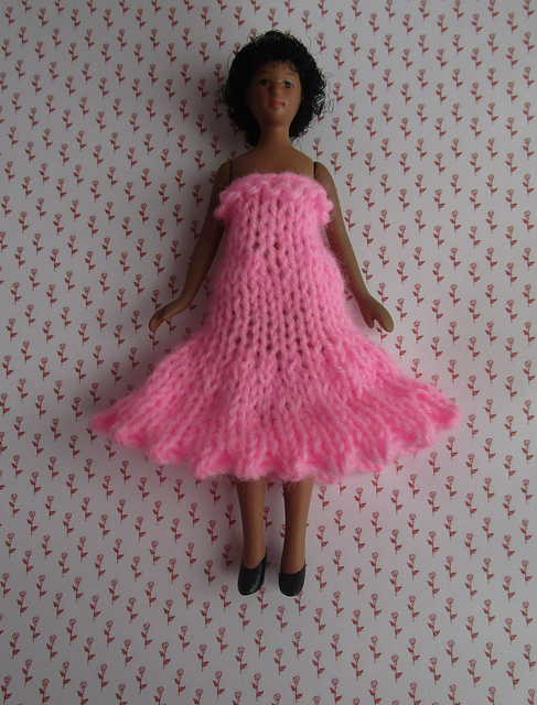 Dolls House  picot edge dress
