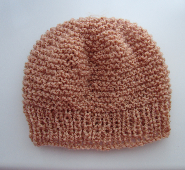 Latte Baby Hat
