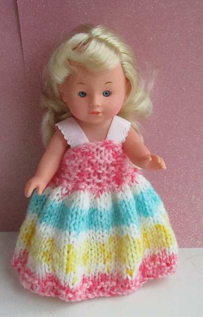 Elizabeth 8 inch  Doll Dress