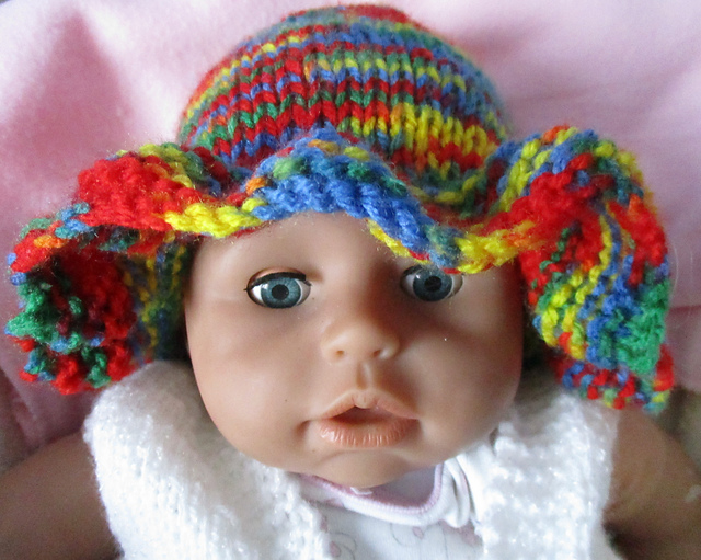 Rainbow Baby Hat