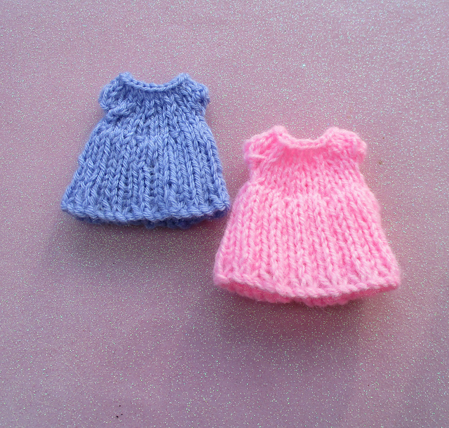 Miniature Ribbed Dress