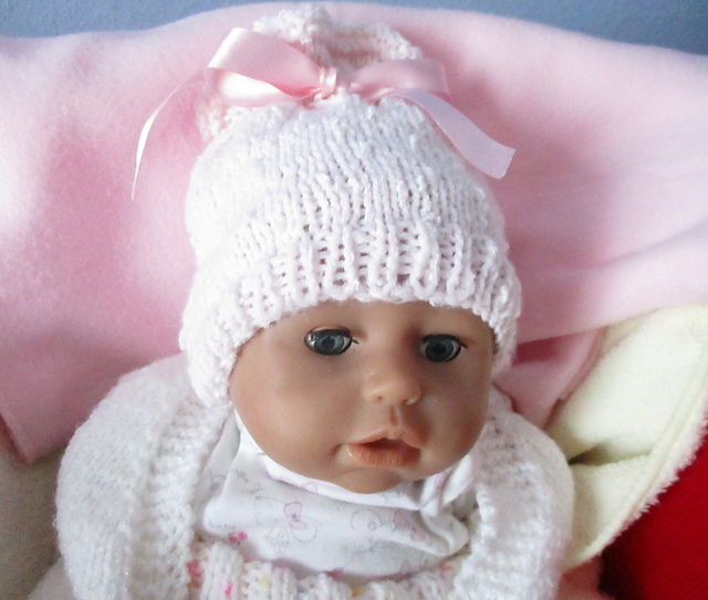 Rose Baby Hat
