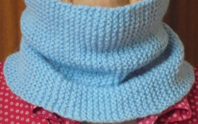 Simple Knited Cowl