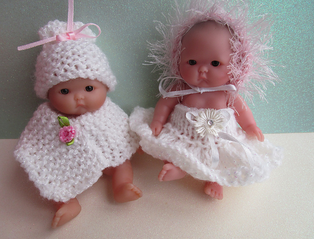 Dinky Dolls Hats for 5" Berenguer doll