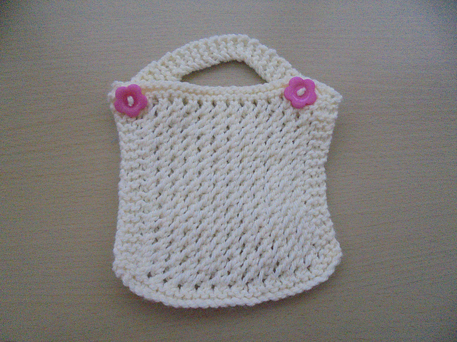 Lacy Baby Bib