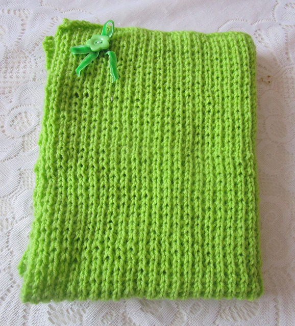 Apple Blossom Baby Blanket