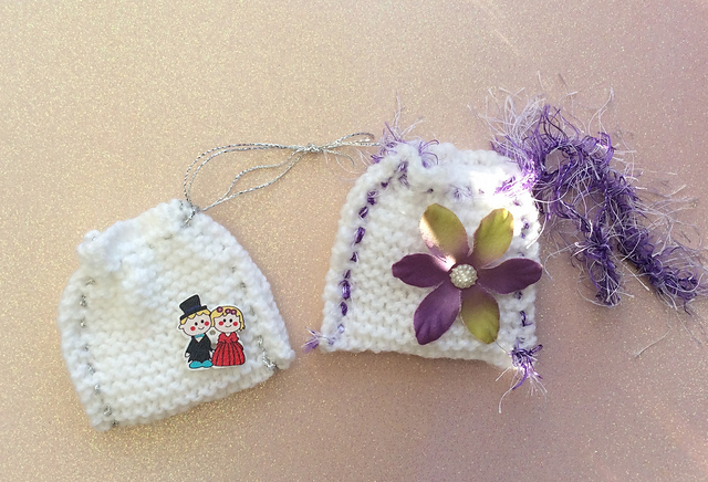 Primitive Wedding Favour Bag