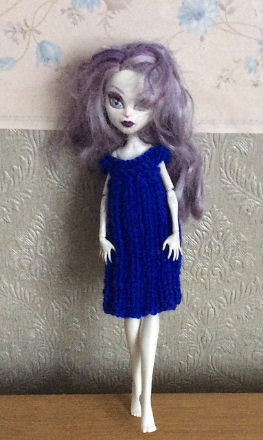 Monster  High  Deep Blue Dress