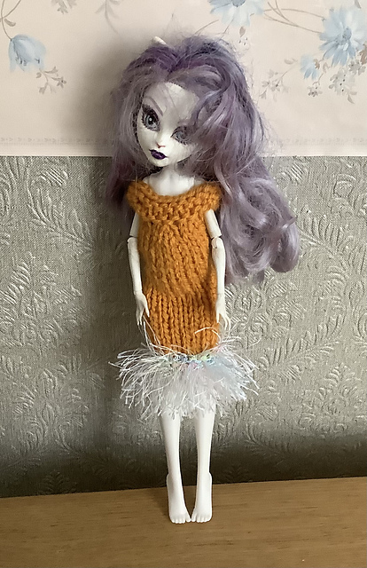 Monster High Mustard Dress