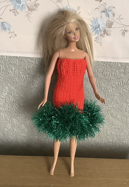 Barbie Christmas Dress