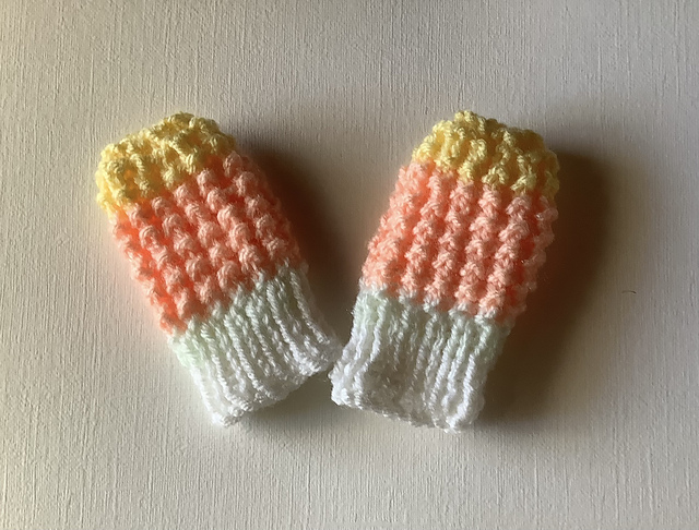 Left Overs Baby Mittens