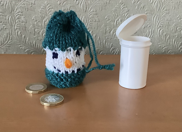 Snowman Coin Holder