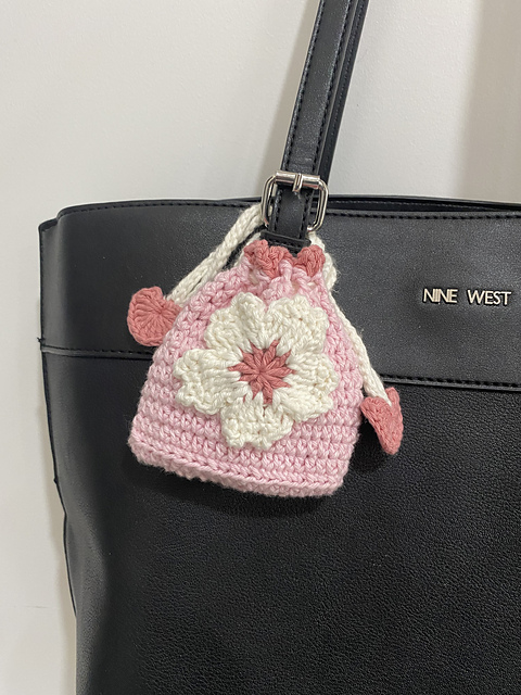Sakura Drawstring Pouch