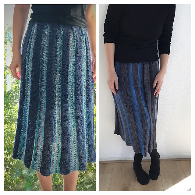 Ravelry: Pleasing pleated skirt pattern by Takako Takiguchi