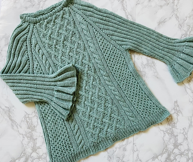Mint sweater