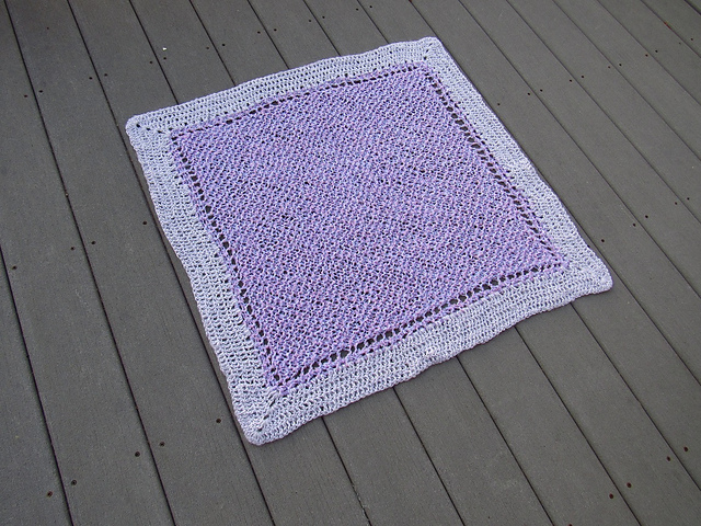 Ravelry: takdpm's C2C Garter Stitch Baby Blanket
