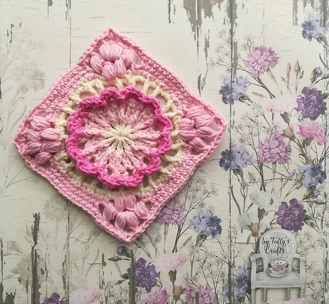 Wild Puff Granny Square