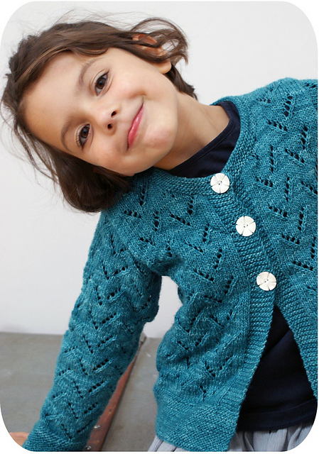 Green Cardigan