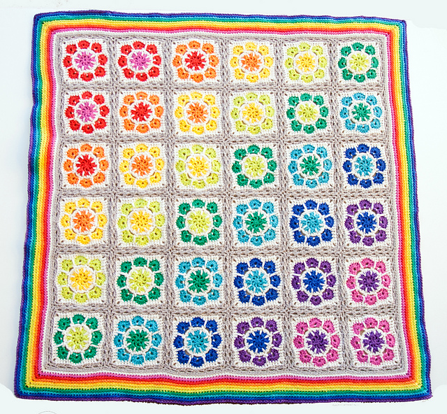Magic Rainbow Baby Blanket