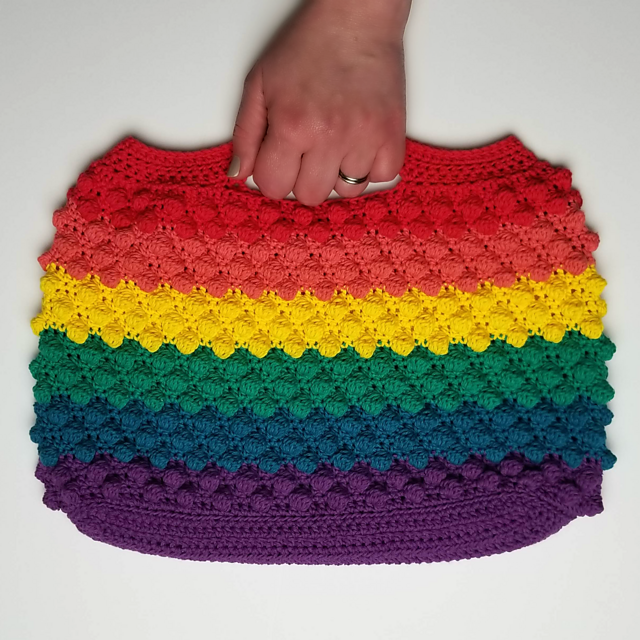 Rainbow Bobble Bag