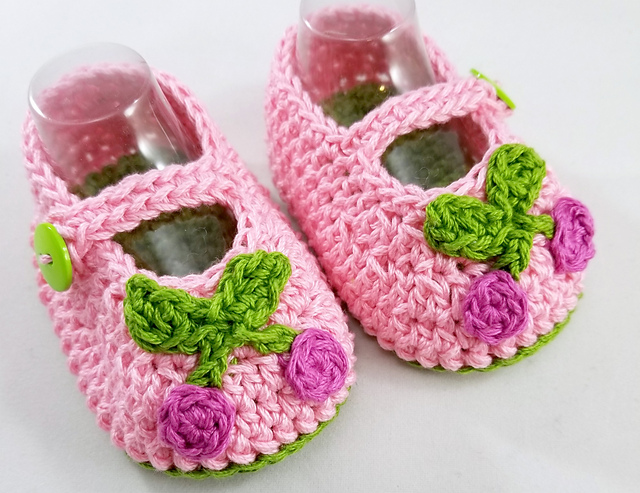 Cheery Cherry Booties