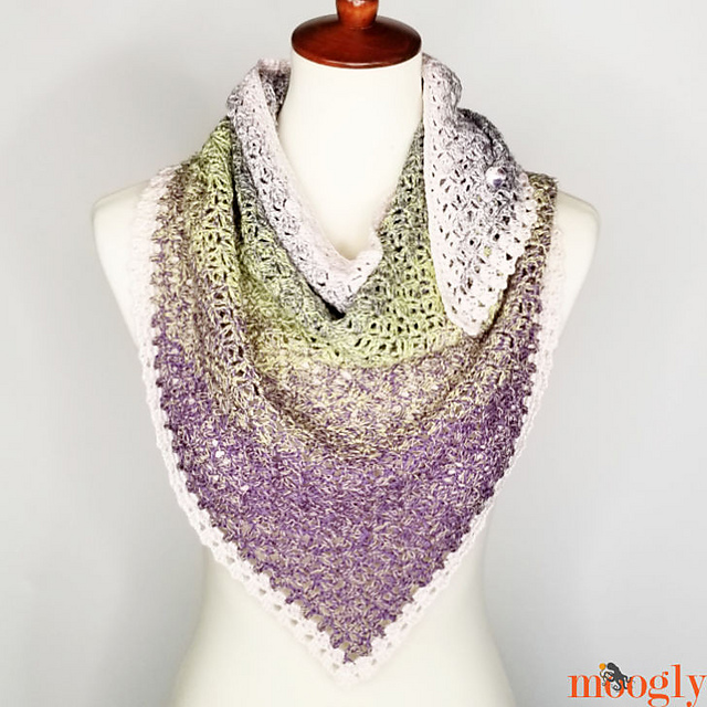 Whispering Arrows Shawl