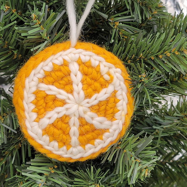 Scented Orange Slice Ornaments