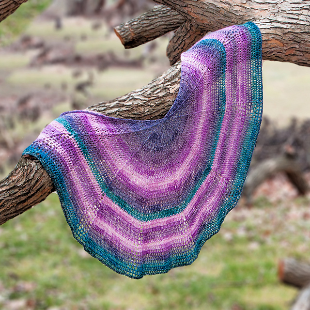 Lotus Blossom Shawl