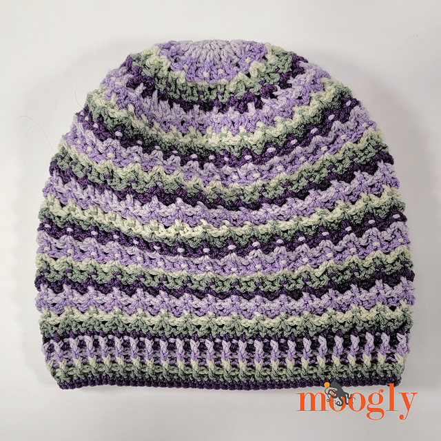 Ridgeline Stripes Crochet Hat
