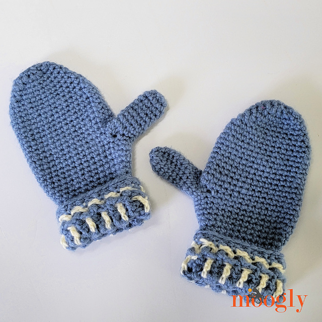 Woven Warmth Mittens