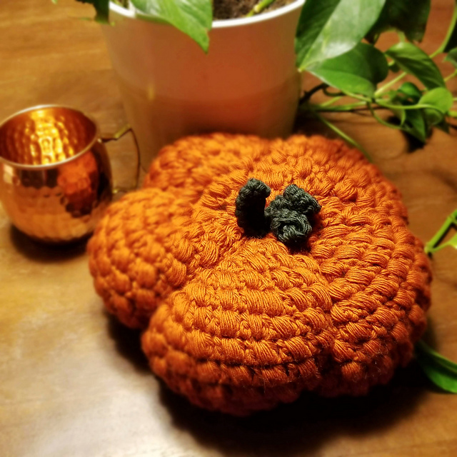 Plush Puff Pumpkin