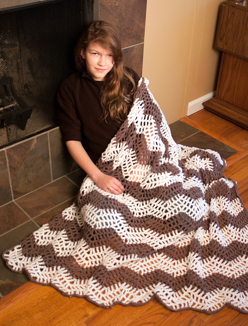 Big Bold Chevron Blanket