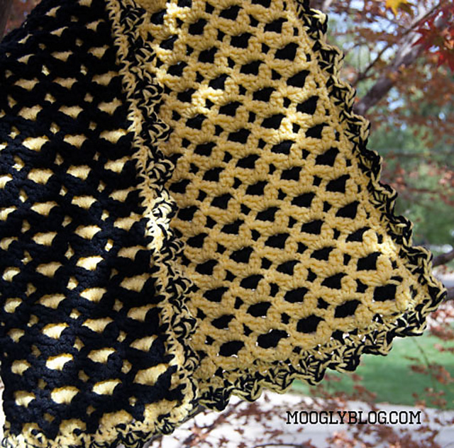 Ravelry: Go Team Colors Baby Blanket pattern by Tamara Kelly