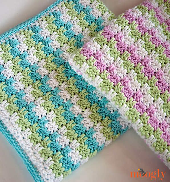 Leaping Stripes and Blocks Blanket