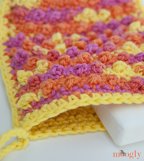Pampering Picots Bath Mitt