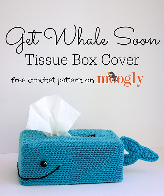 Get Whale Soon Tissue Box Cover