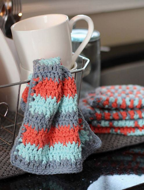 Delightful Dishcloth Trio