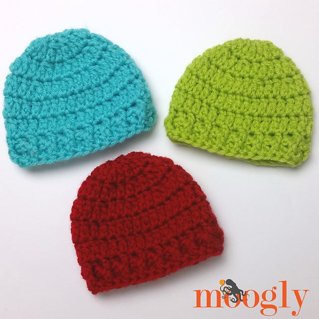 Crochet Baby Preemie Beanie Knitting Pattern Preemie Beanie