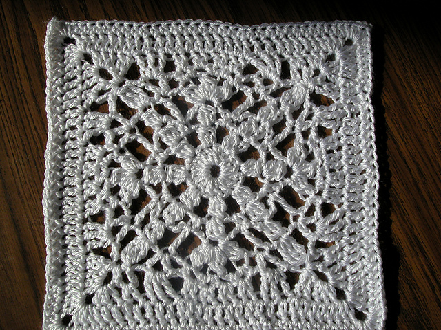 Snowflake Afghan