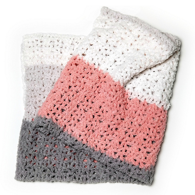 One Ball Easy Striped Blanket