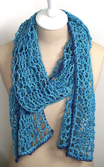 weather scarf pattern