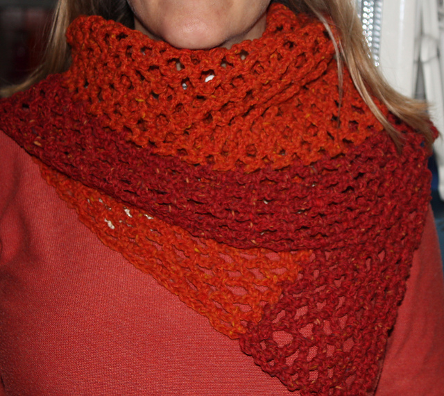 Easy Iris Shawl