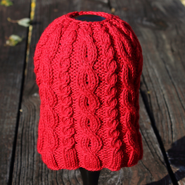 Ponytail Hot Chocolate Hat
