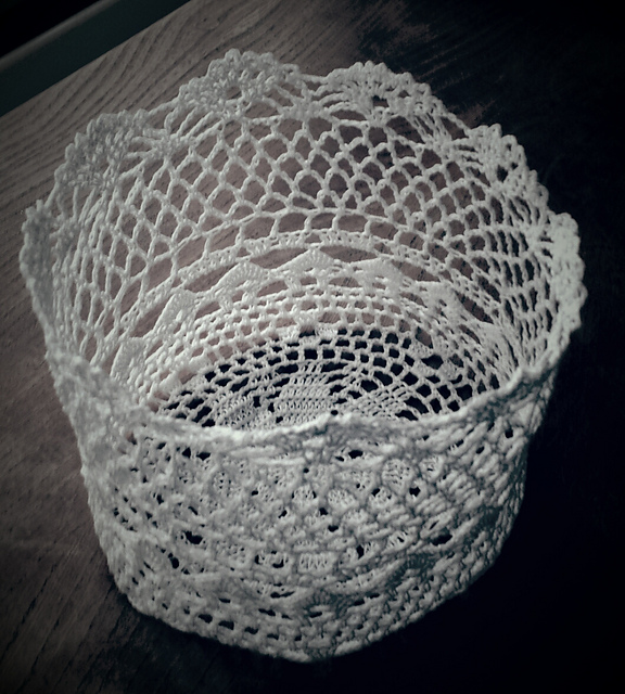 Crocheted Vanity Box No. 315
